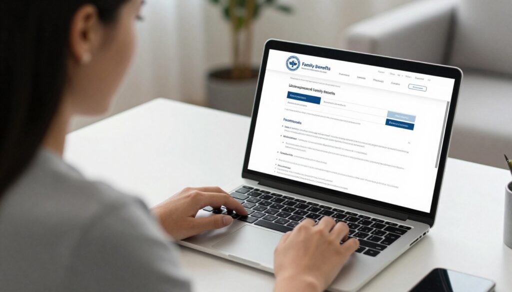 Rodzice wypełniający elektroniczny wniosek o świadczenia przez internet Rodzice wypełniający elektroniczny wniosek o świadczenia przez internet