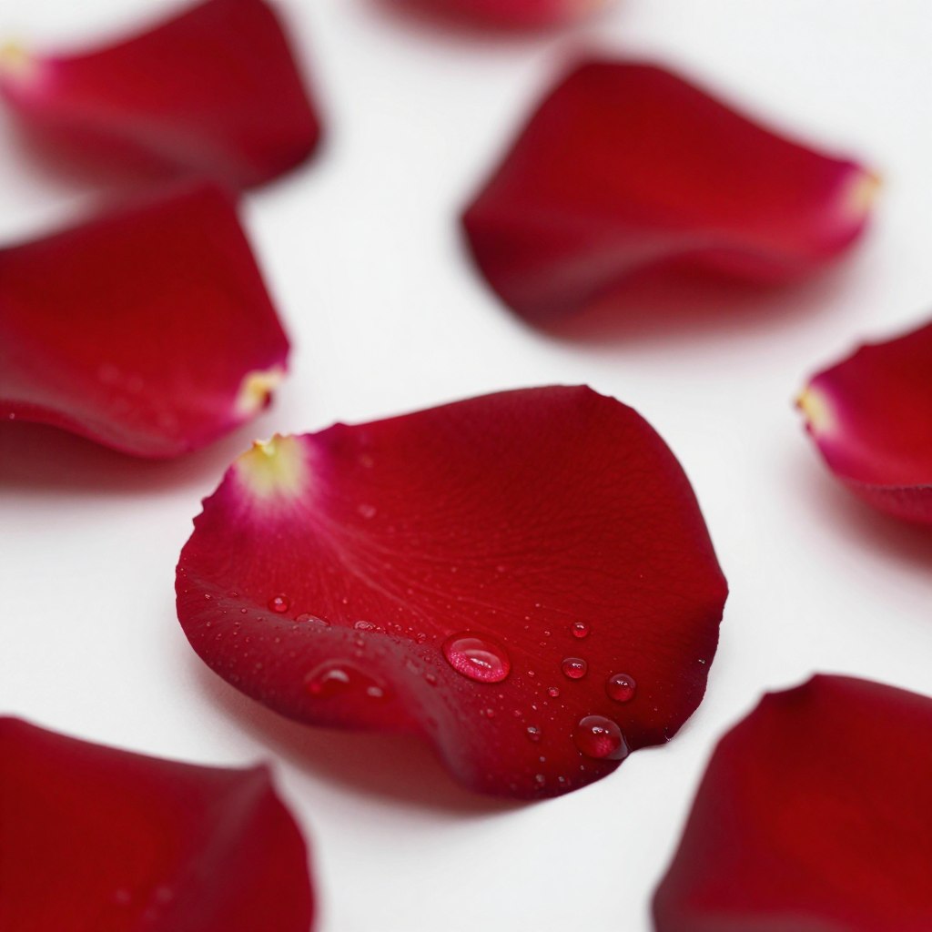 Rose petals for Rasasi Daarej heart notes Rose petals for Rasasi Daarej heart notes