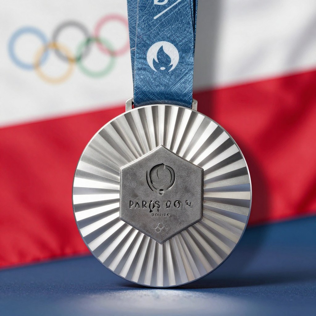 Srebrny medal olimpijski reprezentacja Polski