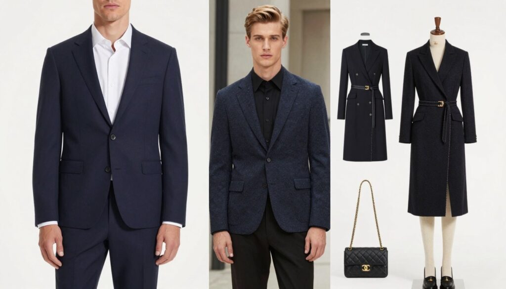 Stylizacje pasujące do Bleu de Chanel