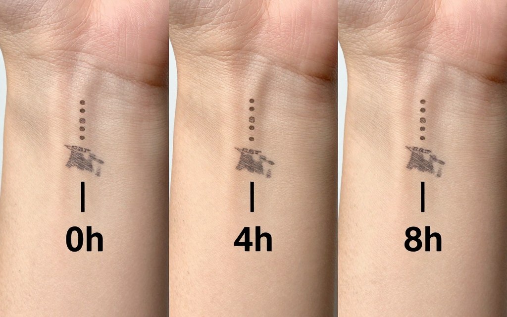Testing longevity of Burberry Brit for Him on skin