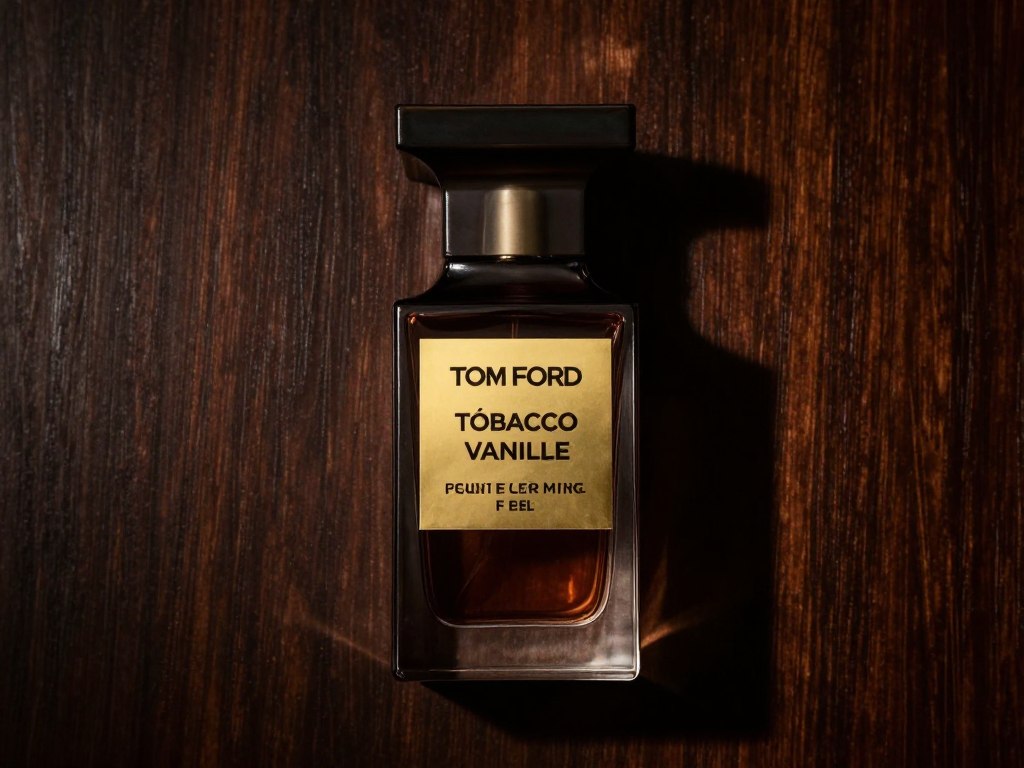 Tom Ford Tobacco Vanille perfume bottle luxury photography Tom Ford Tobacco Vanille perfume bottle luxury photography