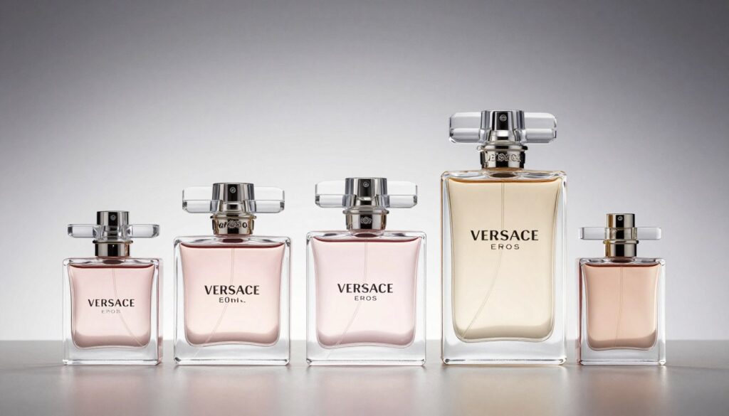 Versace Eros kolekcja perfum różne rozmiary