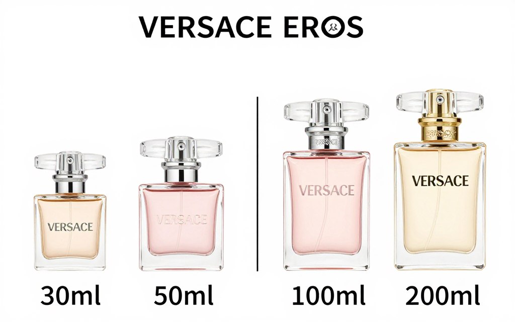 Versace Eros różne pojemności cennik