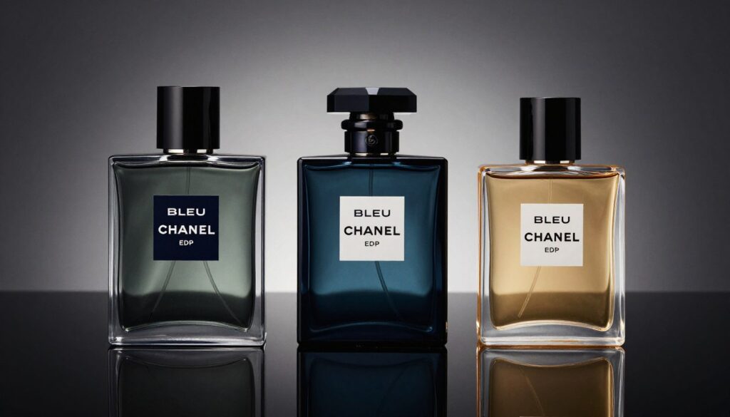 Wszystkie wersje Bleu de Chanel - EDT, EDP, Parfum