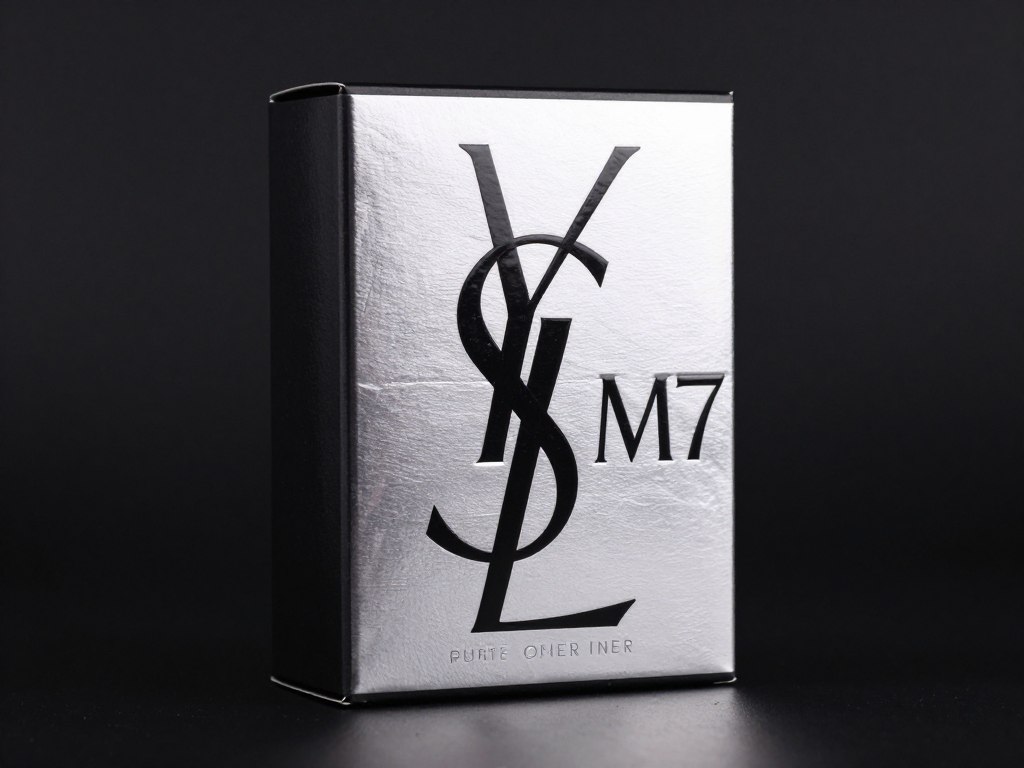 YSL M7 perfume box packaging design