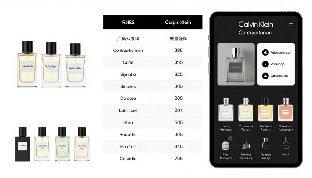 alternatywy dla calvin klein contradiction men podobne zapachy