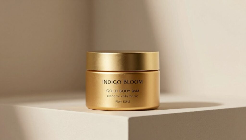 balsam Indigo Bloom Gold z złotymi akcentami balsam Indigo Bloom Gold z złotymi akcentami