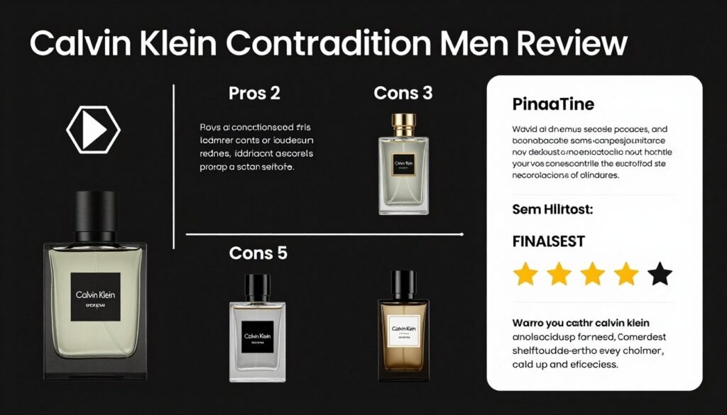 calvin klein contradiction for men podsumowanie recenzji końcowe wnioski