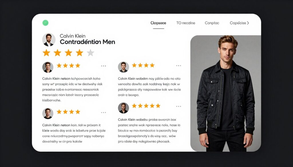 calvin klein contradiction męskie opinie recenzje użytkowników