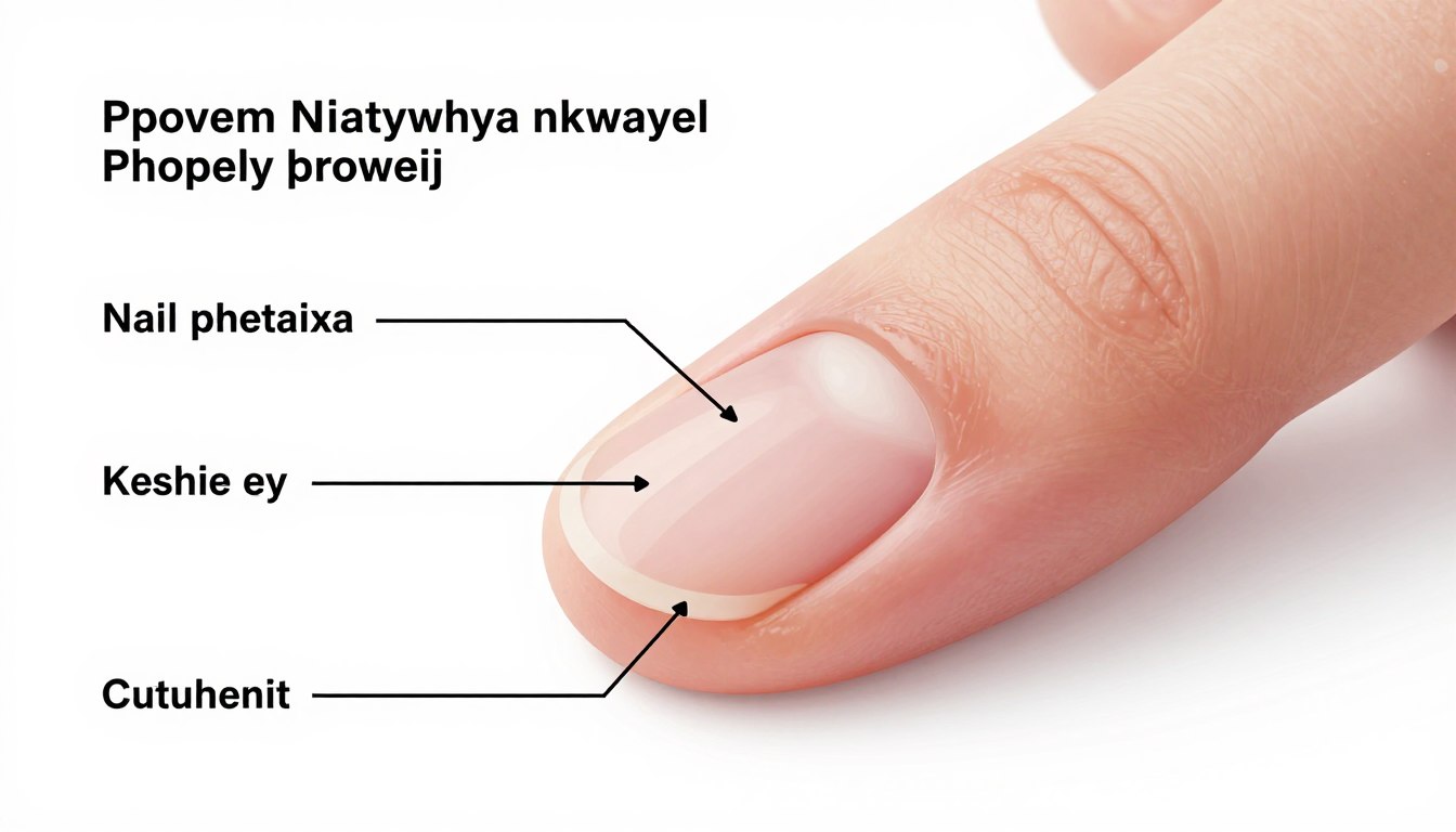 czy pęknięty paznokieć się zrośnie - anatomia płytki paznokcia
