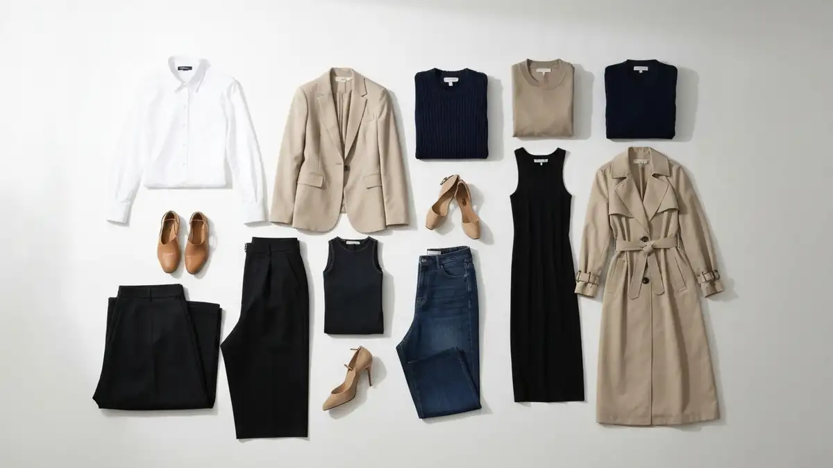 Capsule wardrobe - 30 ubrań w minimalistycznej szafie kobiecej