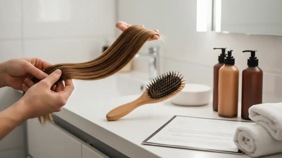 Kobieta z fryzurą long bob - eleganckie cięcie do ramion