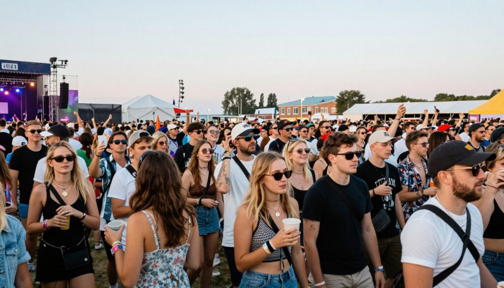jak się ubrać na openera - publiczność na Open'er Festival
