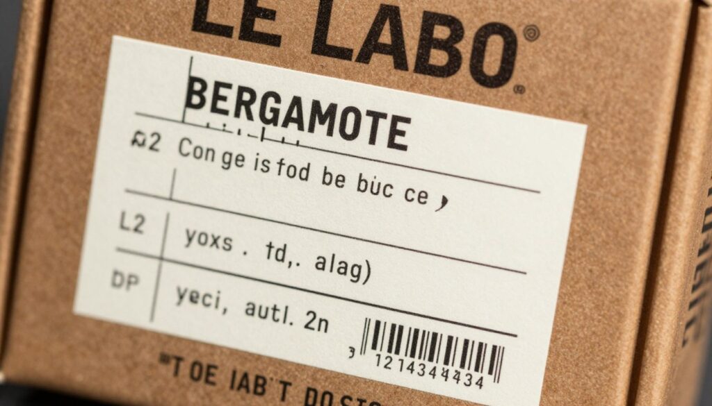 le labo bergamote 22 szczegóły techniczne etykieta le labo bergamote 22 szczegóły techniczne etykieta