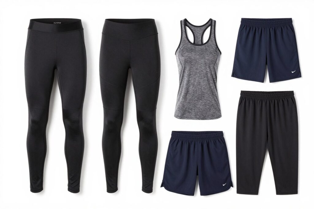 legginsy i spodenki sportowe na siłownię legginsy i spodenki sportowe na siłownię