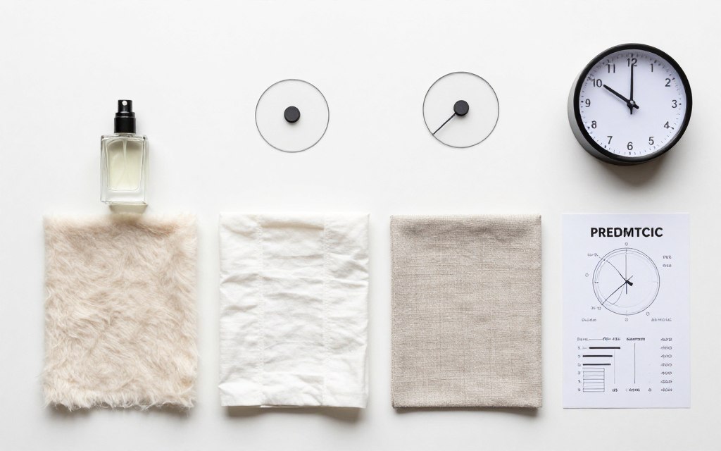 perfume longevity test comparison on different fabrics