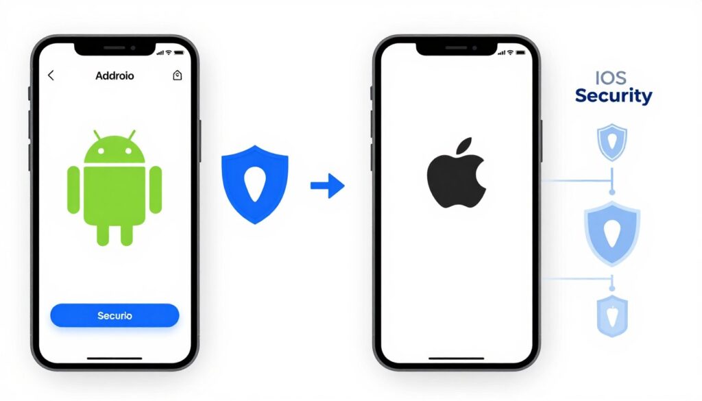 porównanie bezpieczeństwa Android vs iOS porównanie bezpieczeństwa Android vs iOS