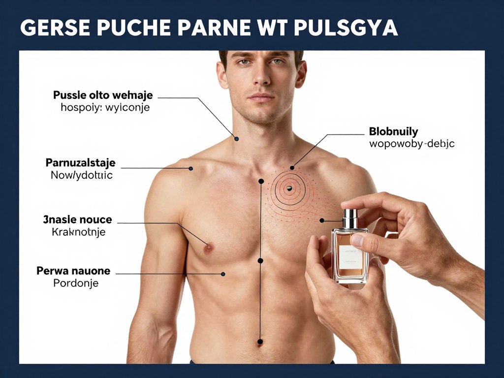 punkty aplikacji perfum calvin klein męskie schemat
