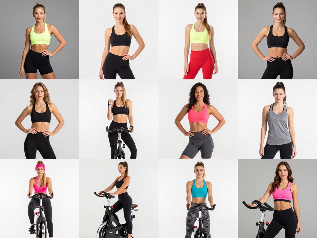 różne stroje na zajęcia fitness grupowe różne stroje na zajęcia fitness grupowe