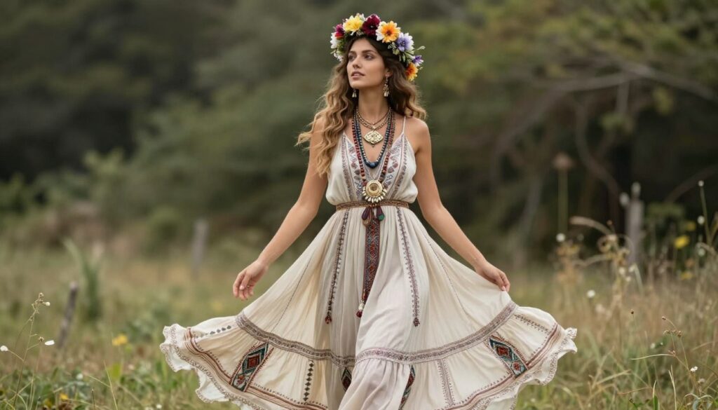 stylu boho festiwal