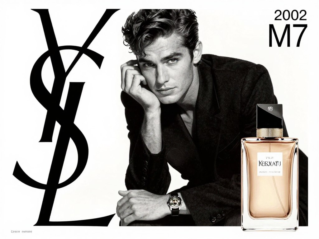 vintage YSL M7 advertising campaign from 2002