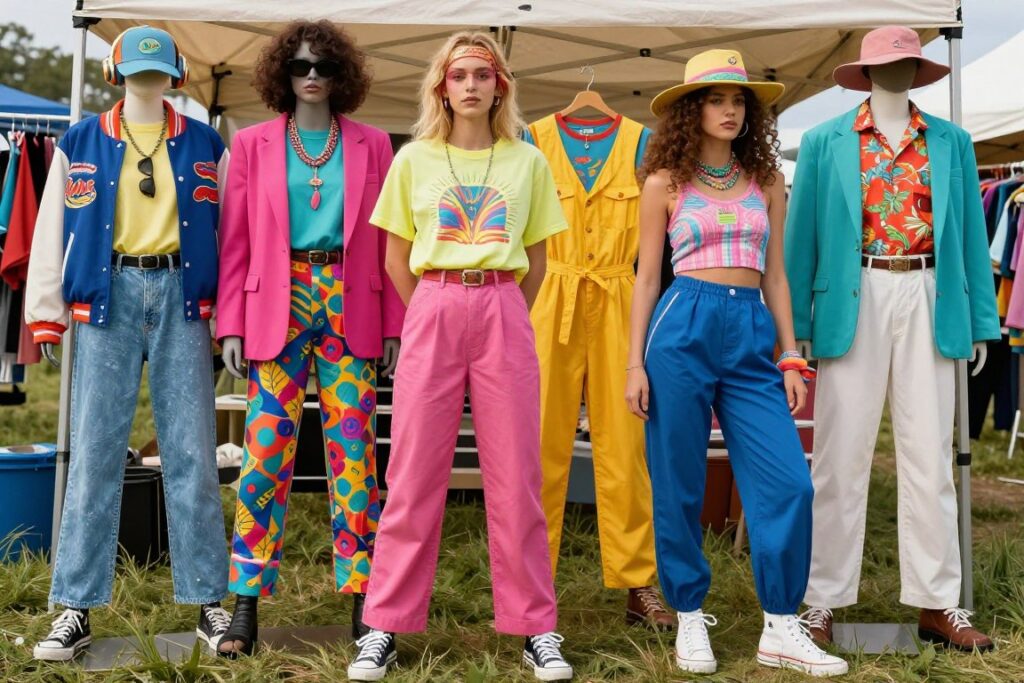 vintage festiwal ubrania