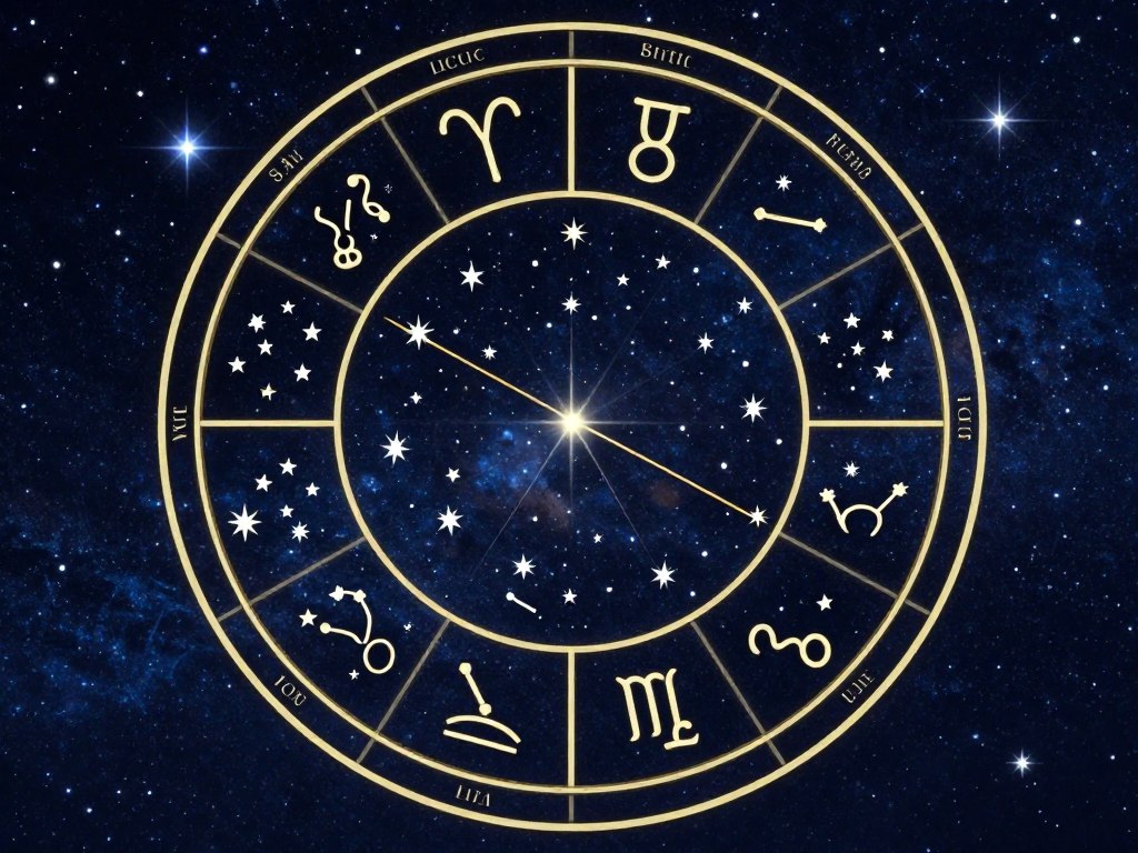 Koło zachodniego zodiaku z konstelacjami Koło zachodniego zodiaku z konstelacjami